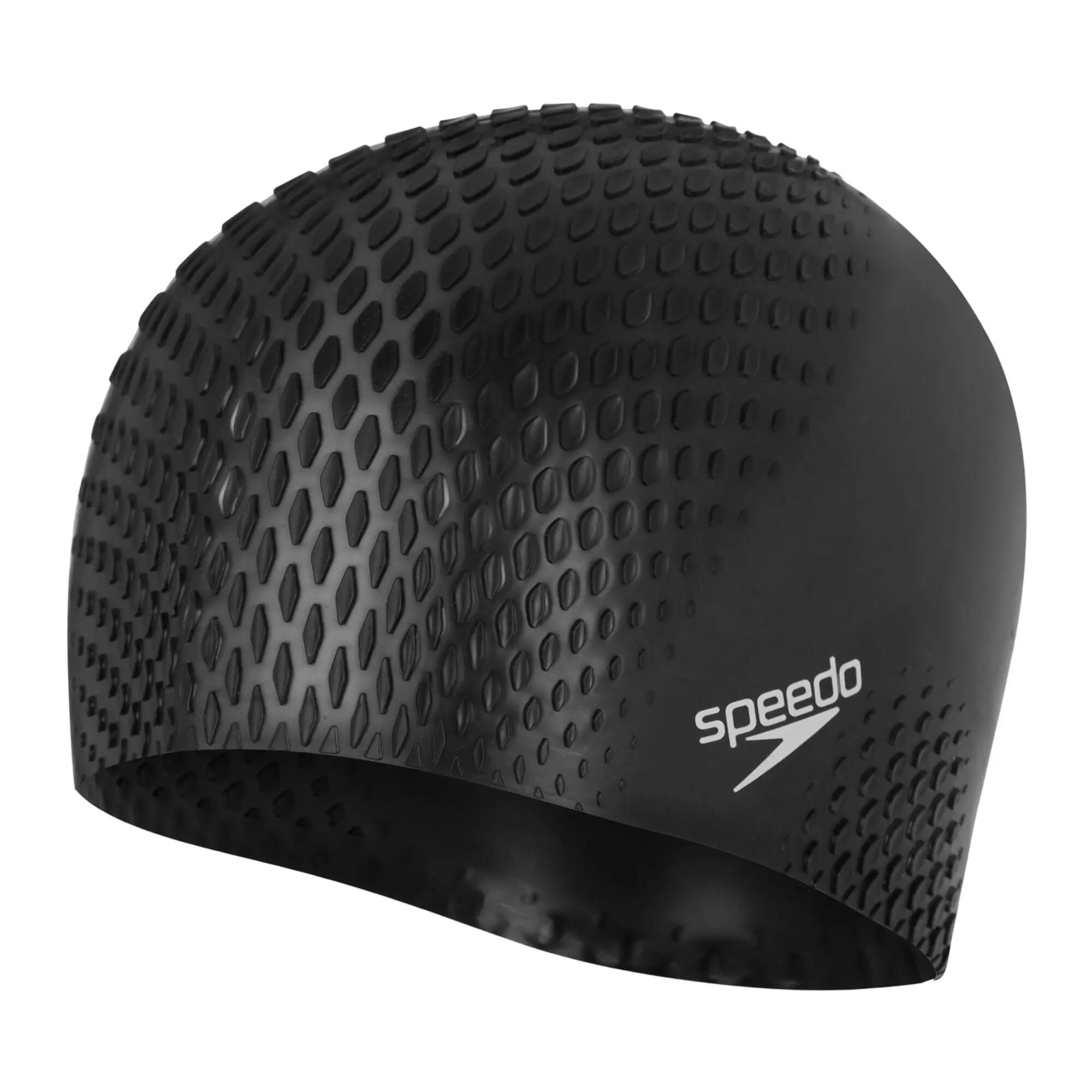 "Active+" Schwimmkappe für HerrenDamen Unisex Damen und Herren Schwarz 3/5