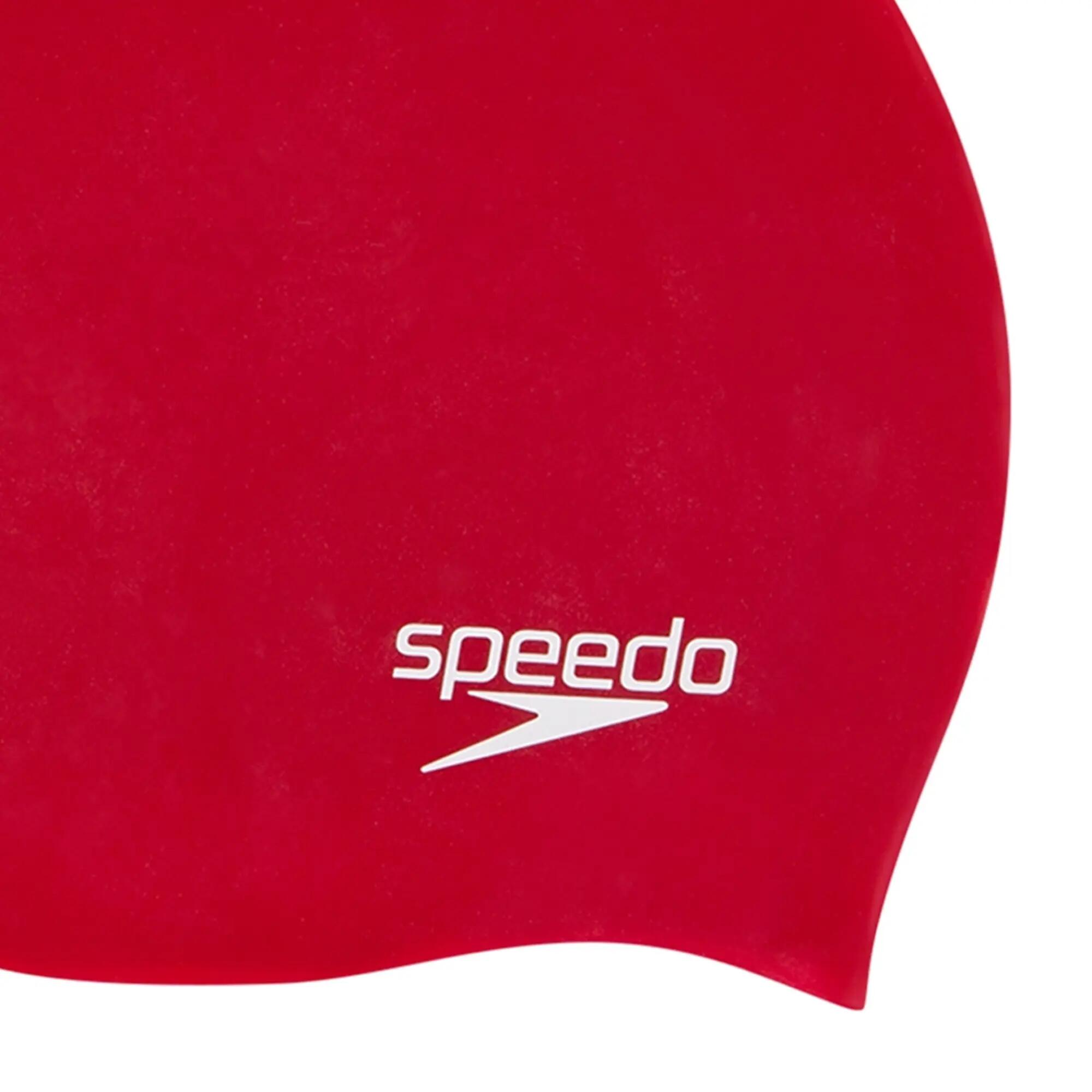 Bonnet De Bain Motif/style Logo Enfant (Rouge) 2/4