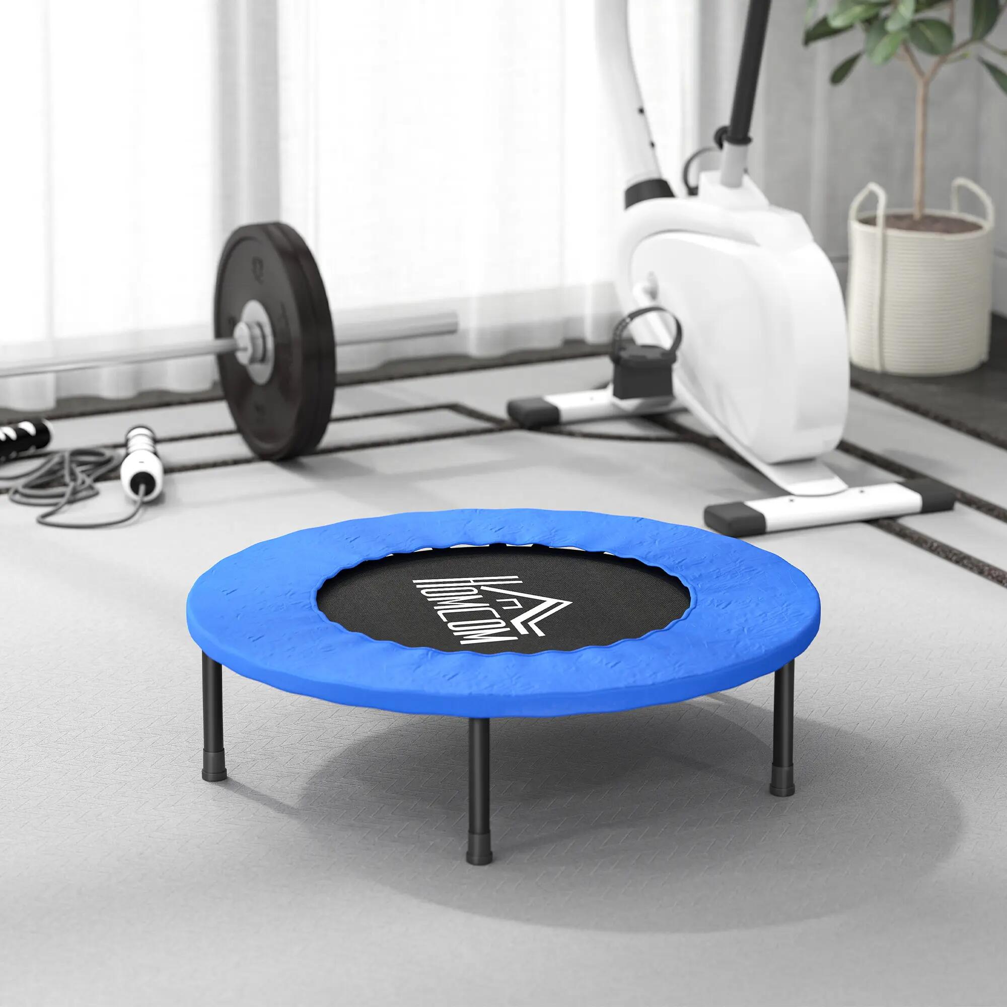 Trampolín fitness 81 cm HOMCOM Azul 5/7