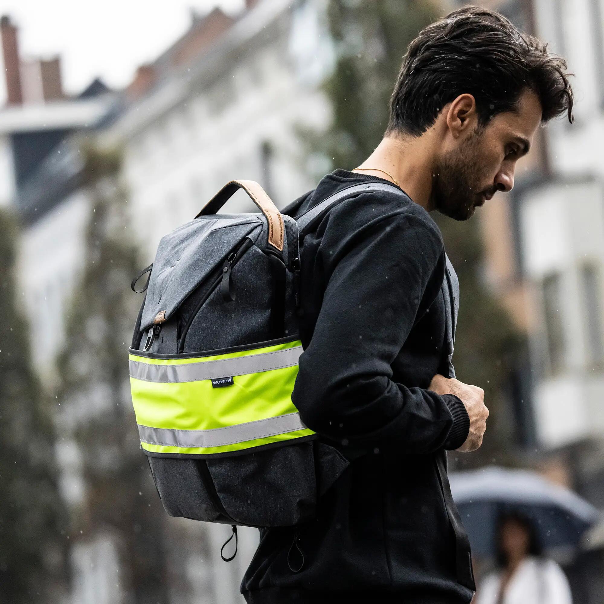 Bandeau Wowow Réfléchissant Jaune 4/5
