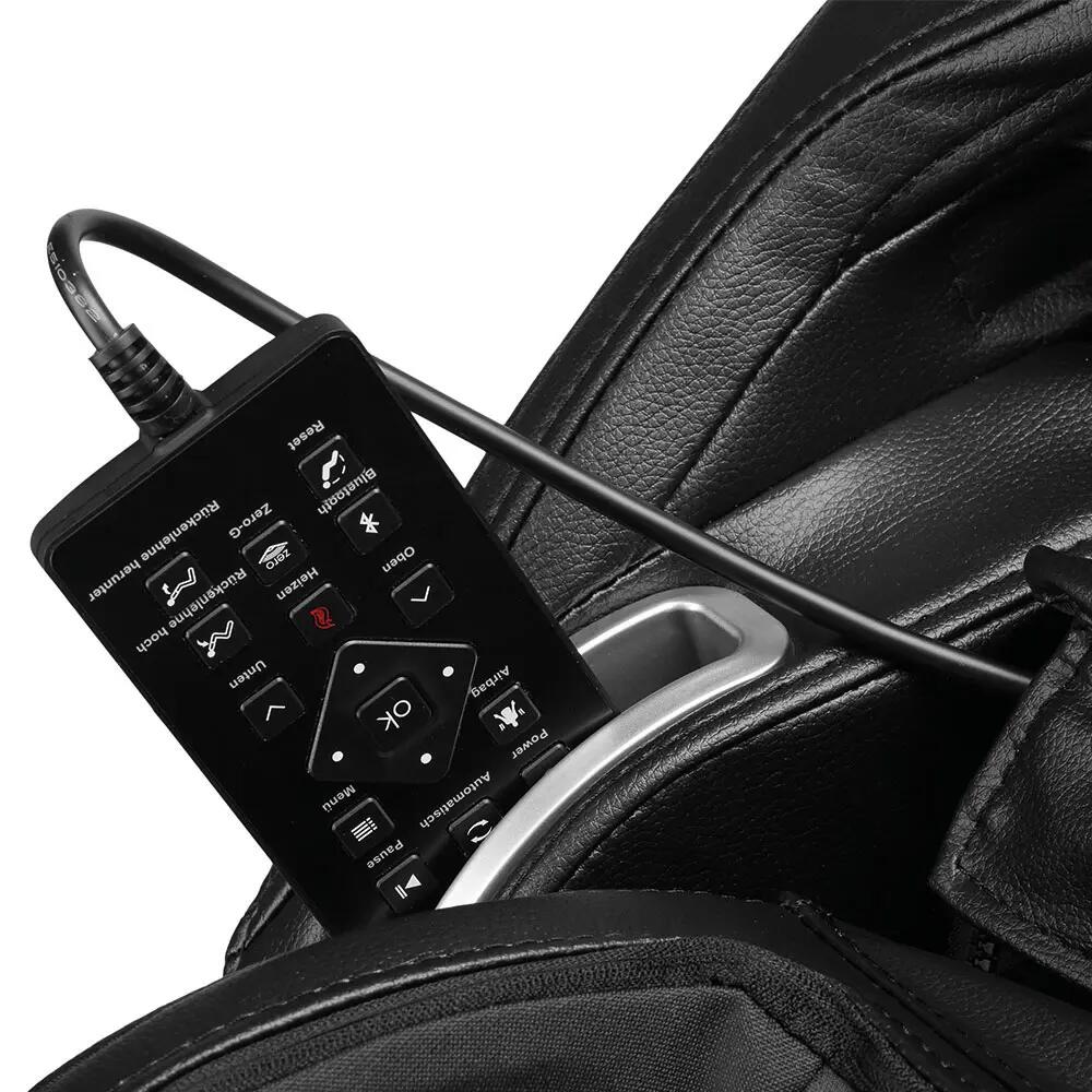 Massagesessel mit Zero-Gravity-Funktion SONO - Schwarz 8/12