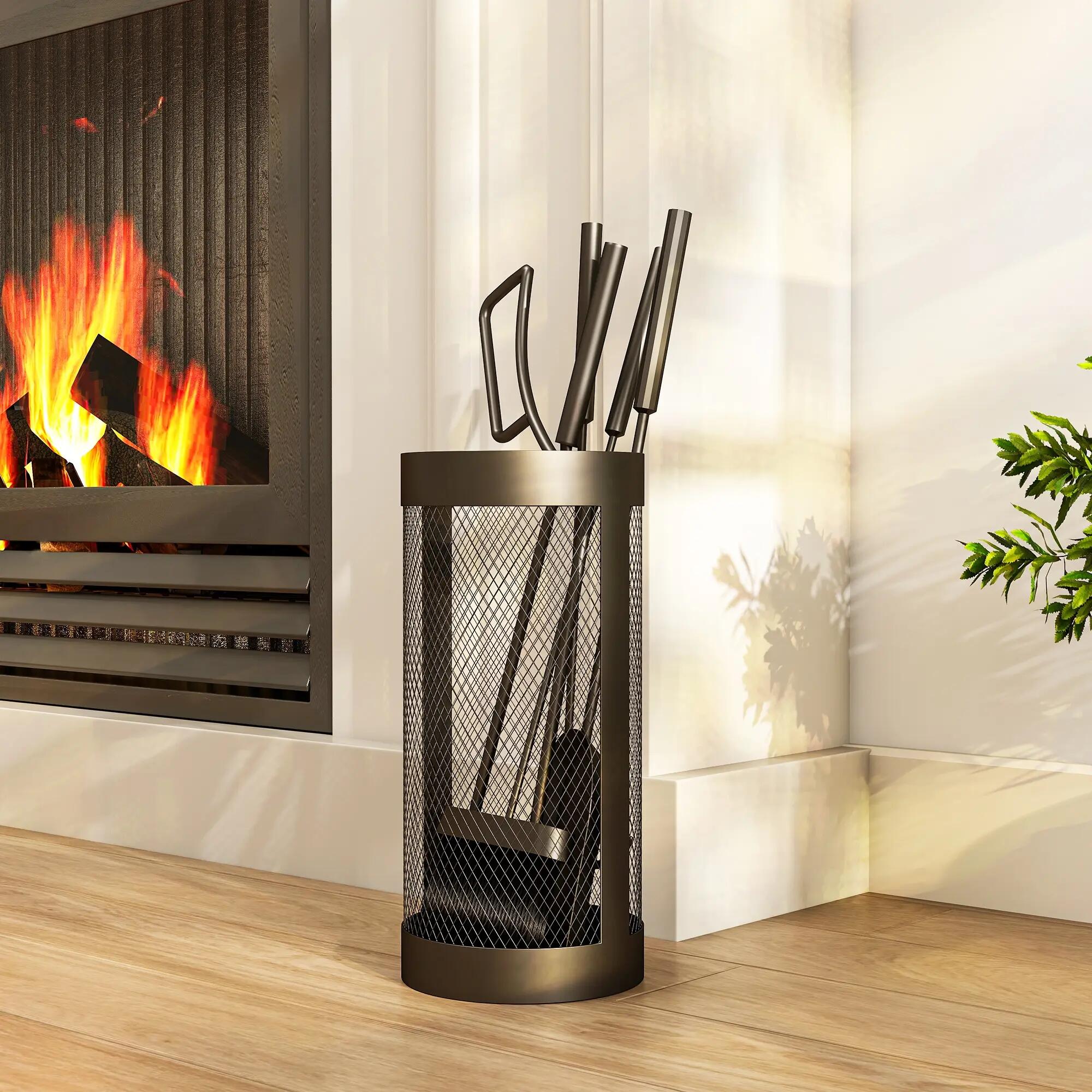 Juego de utensilios para chimenea 5 piezas 2/3