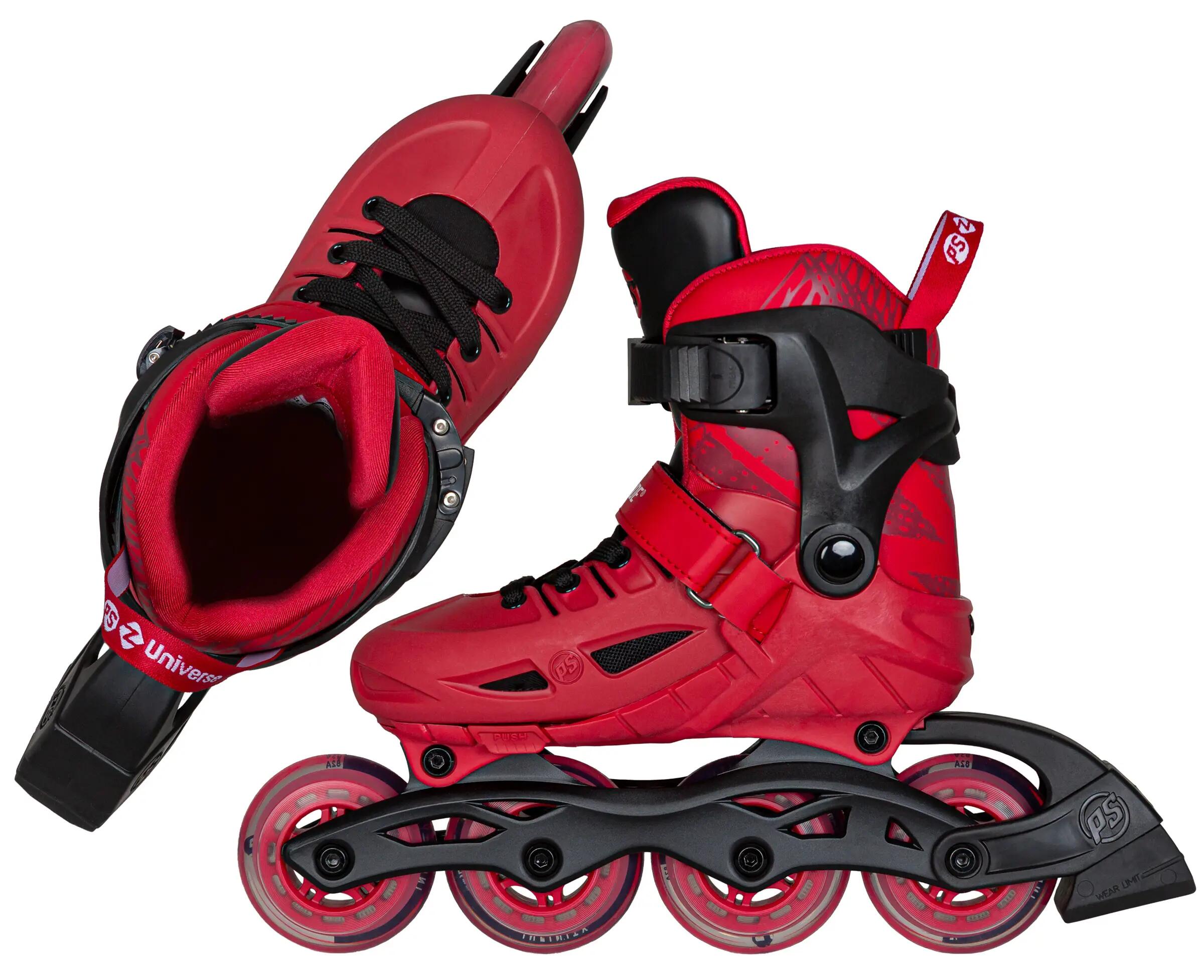 POWERSLIDE Universe 4W Red ajustables patines recreativos en línea para niños 7/7