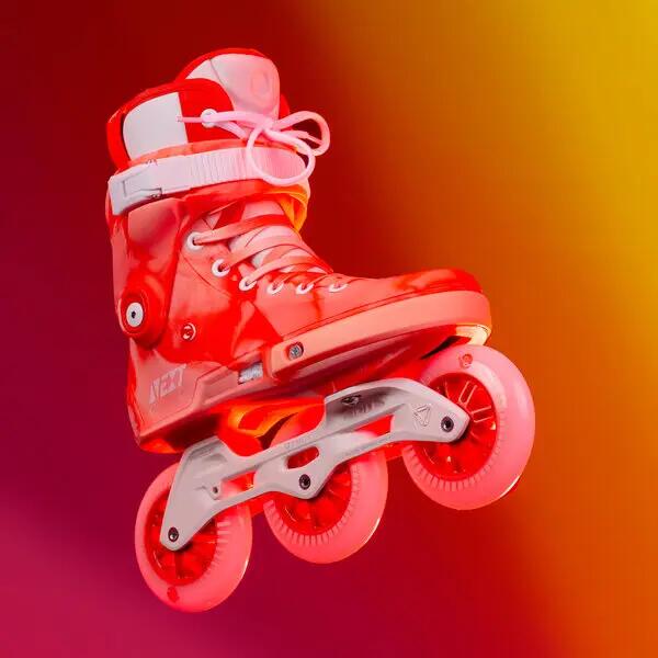POWERSLIDE Next Grapefruit 100 Red Freizeit-Rollschuhe für Erwachsene 9/9