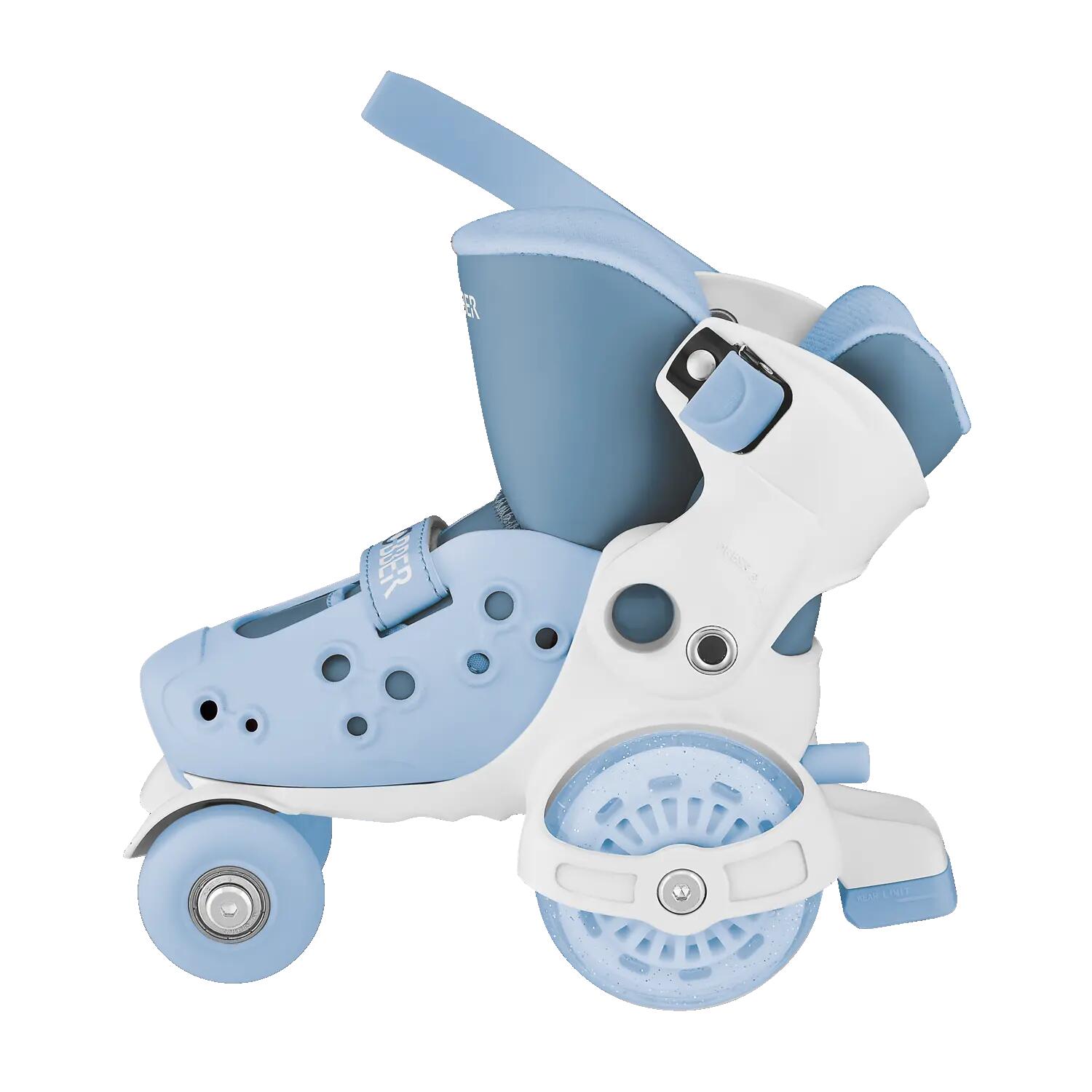 Rollers LEARNING Taille XS/S / 26-29 - Bleu pastel 11/14