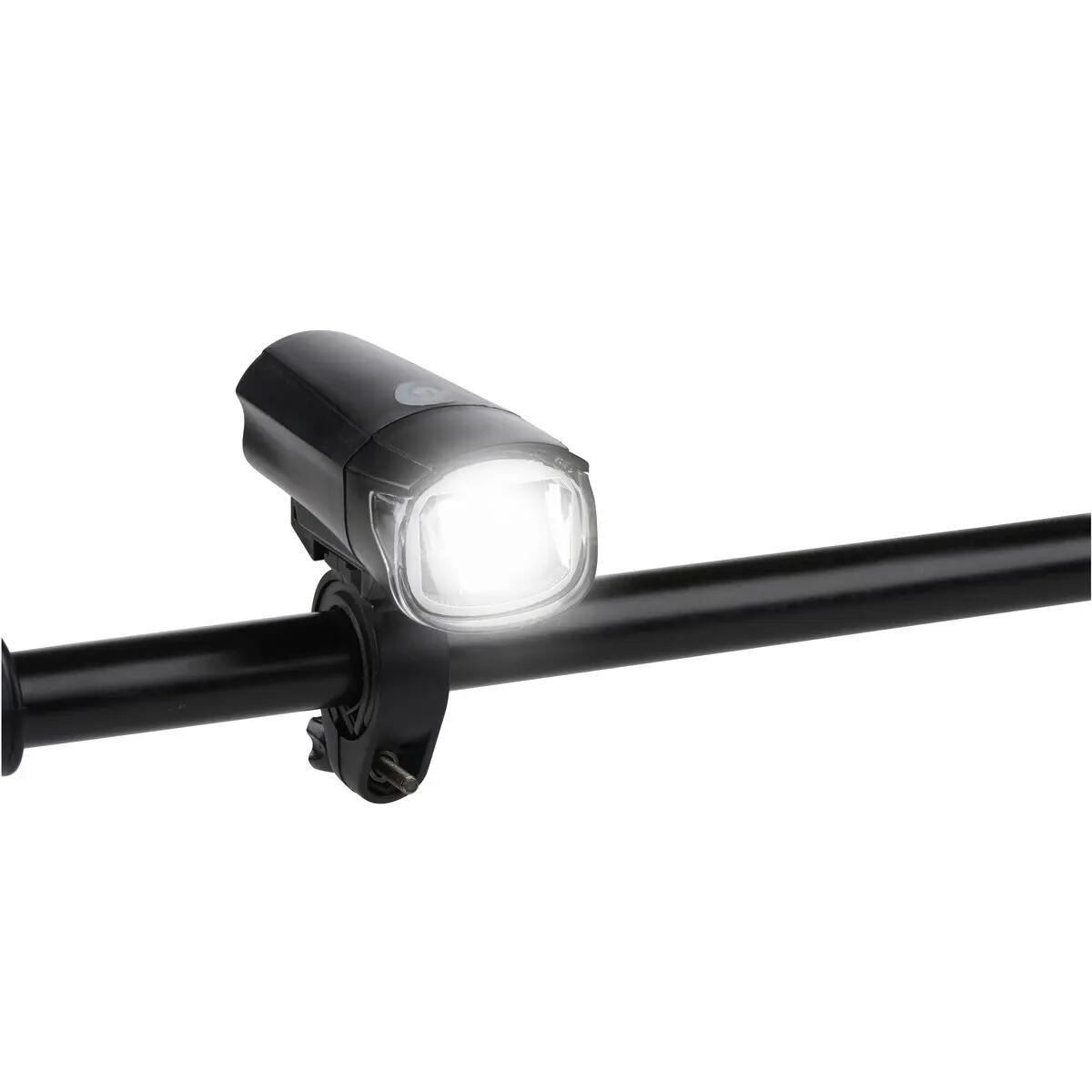Lamka rowerowa LED Dunlop rpzednia 2 tryby świecenia na baterie 3/6