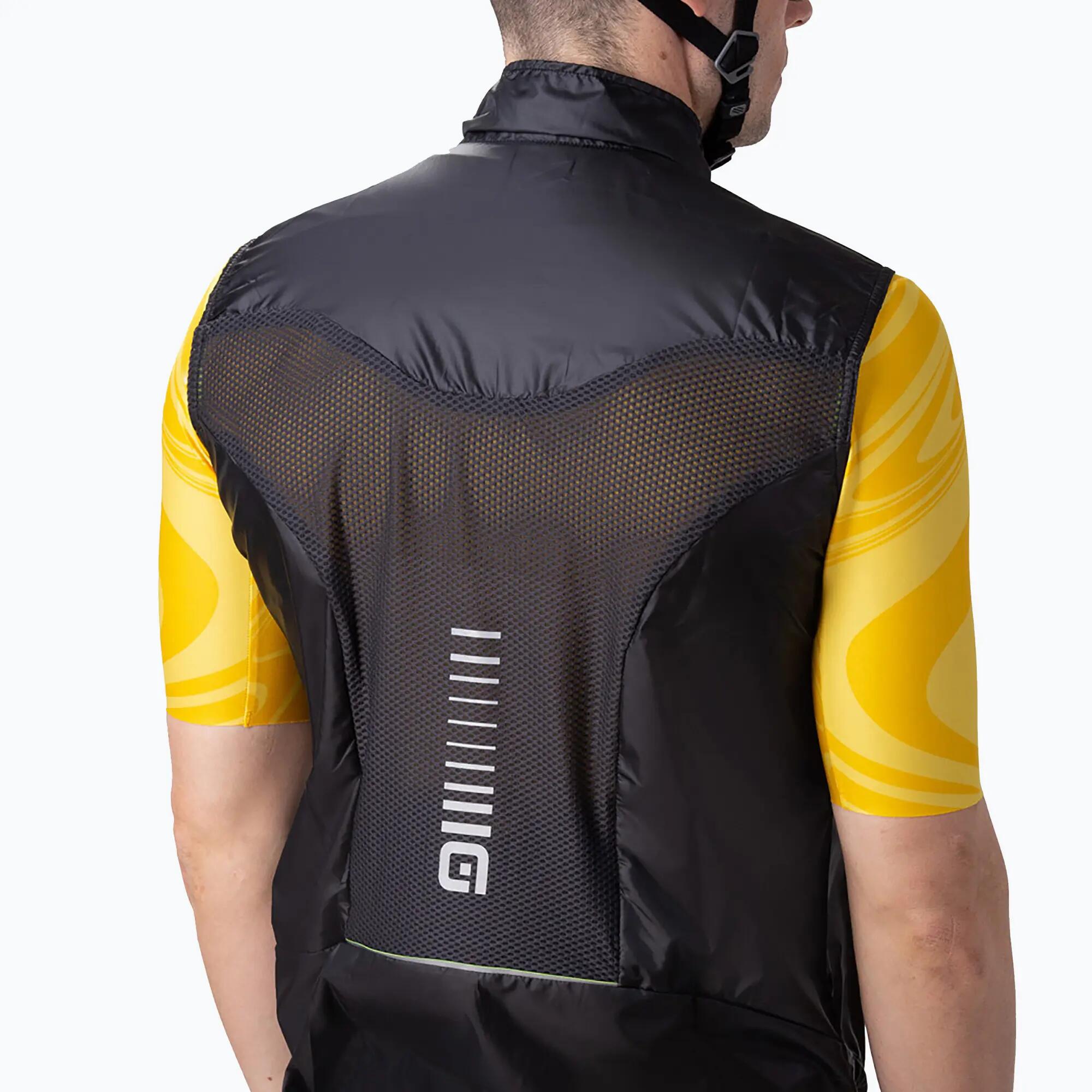 Alé Light Pack Mouwloos Vest Zwart 3/5