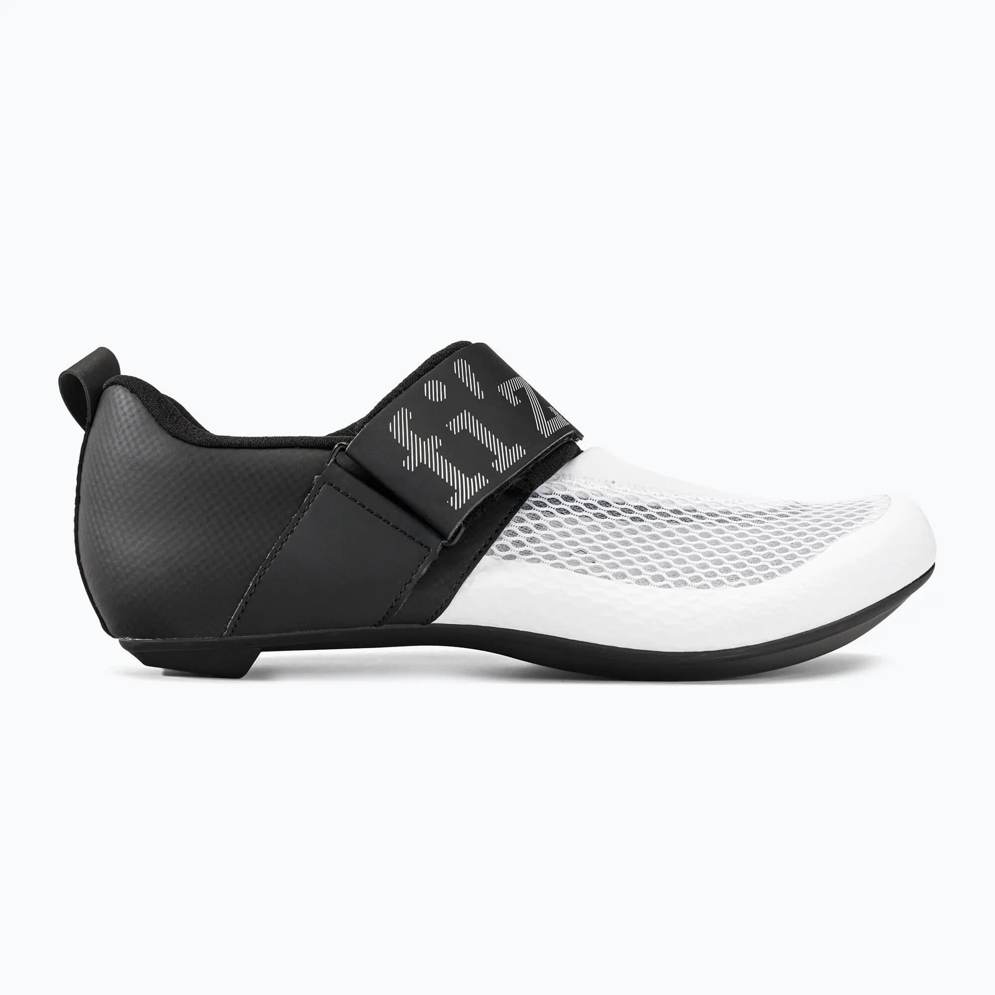 Chaussures de Triathlon Fizik Hydra Blanc/Noir 2/7