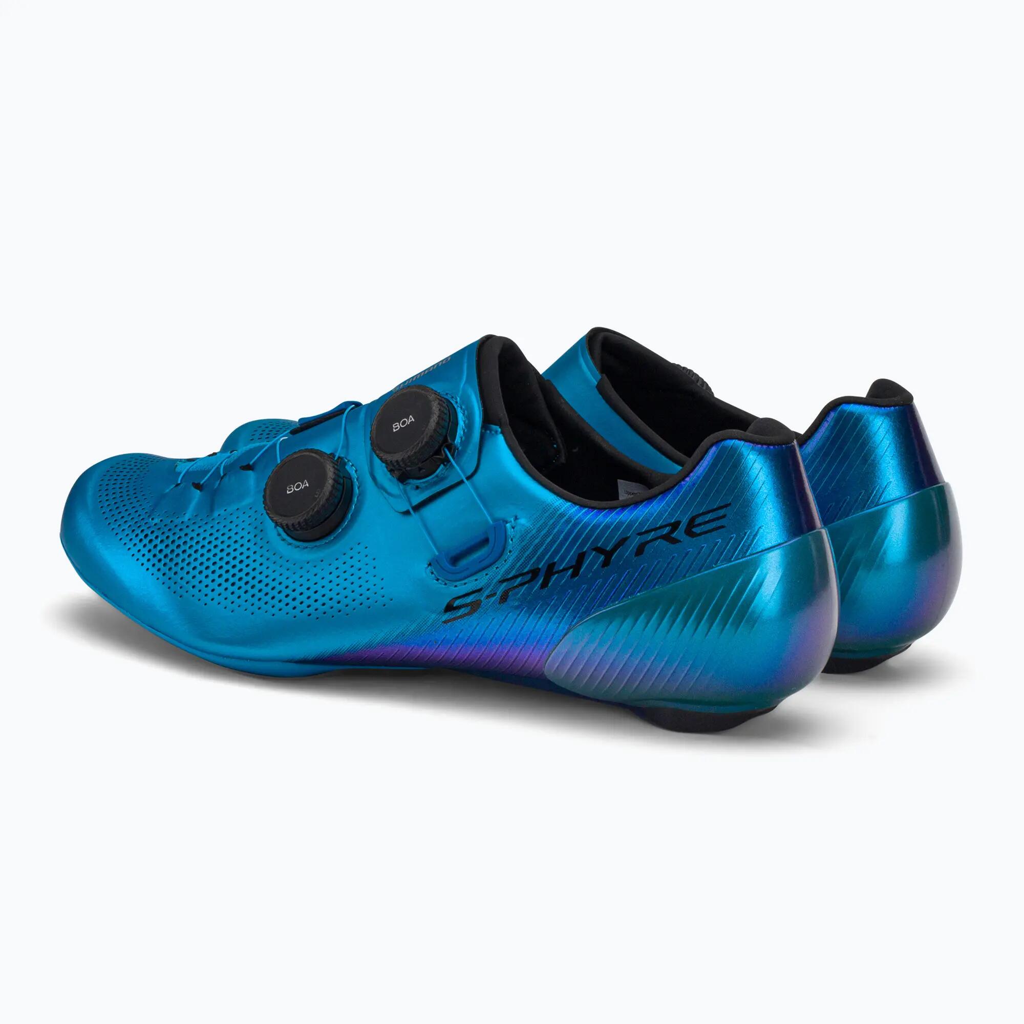 Shimano RC9 S-Phyre Uomo Scarpe Blu 3/7