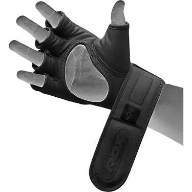 MMA-Handschuhe F15 RDX Kunstleder schwarz 4/7