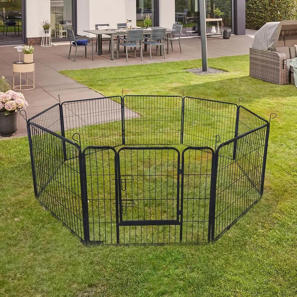 Enclos pour chiots BARKI 80 x 80 cm / 8 pièces 2/10