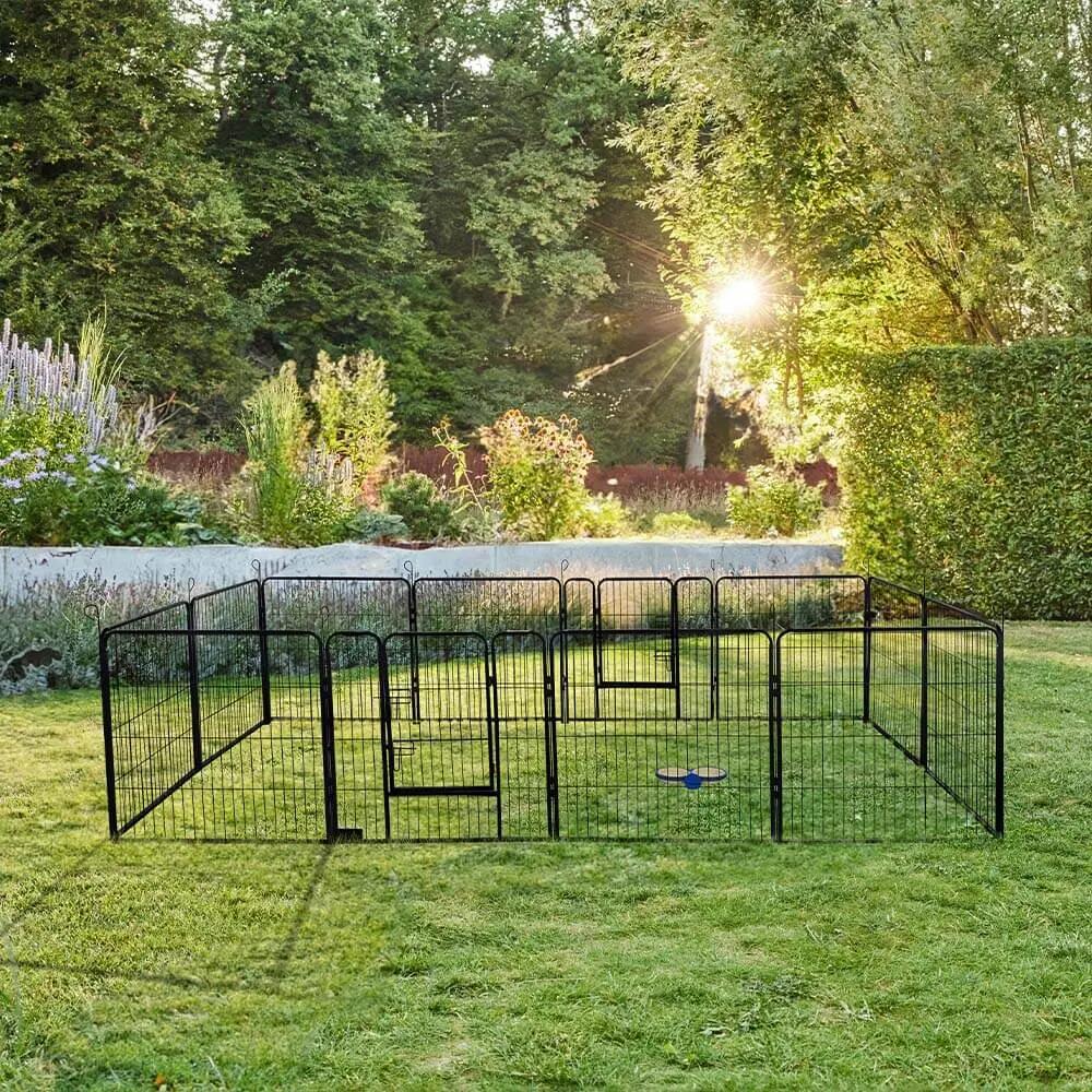 Enclos pour chiots BARKI 80 x 80 cm / 12 pièces 2/12