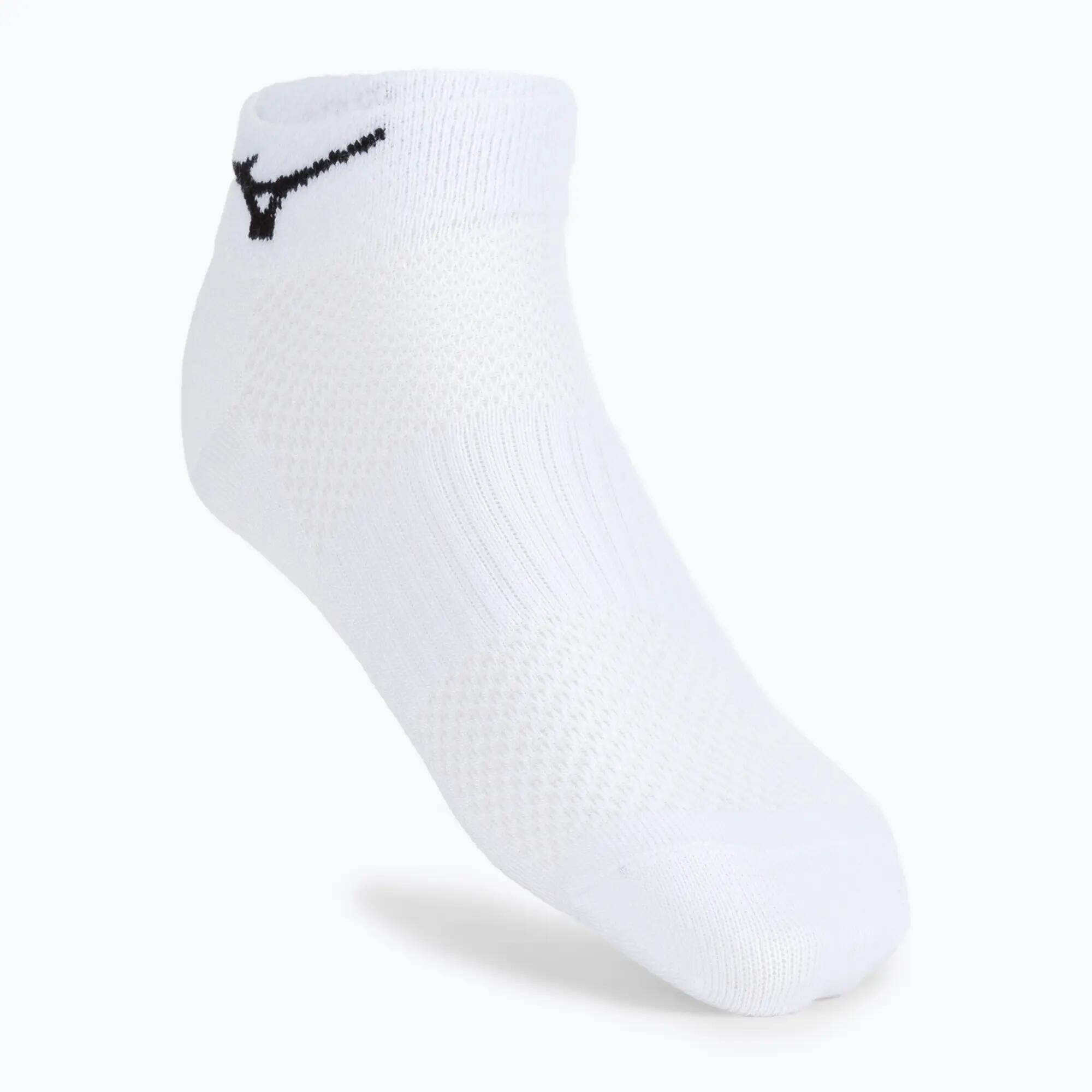 Chaussettes Mizuno Training mi-blanches 2/5