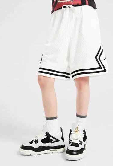 Pantaloncino ragazzo jordan sport diamond - bianco