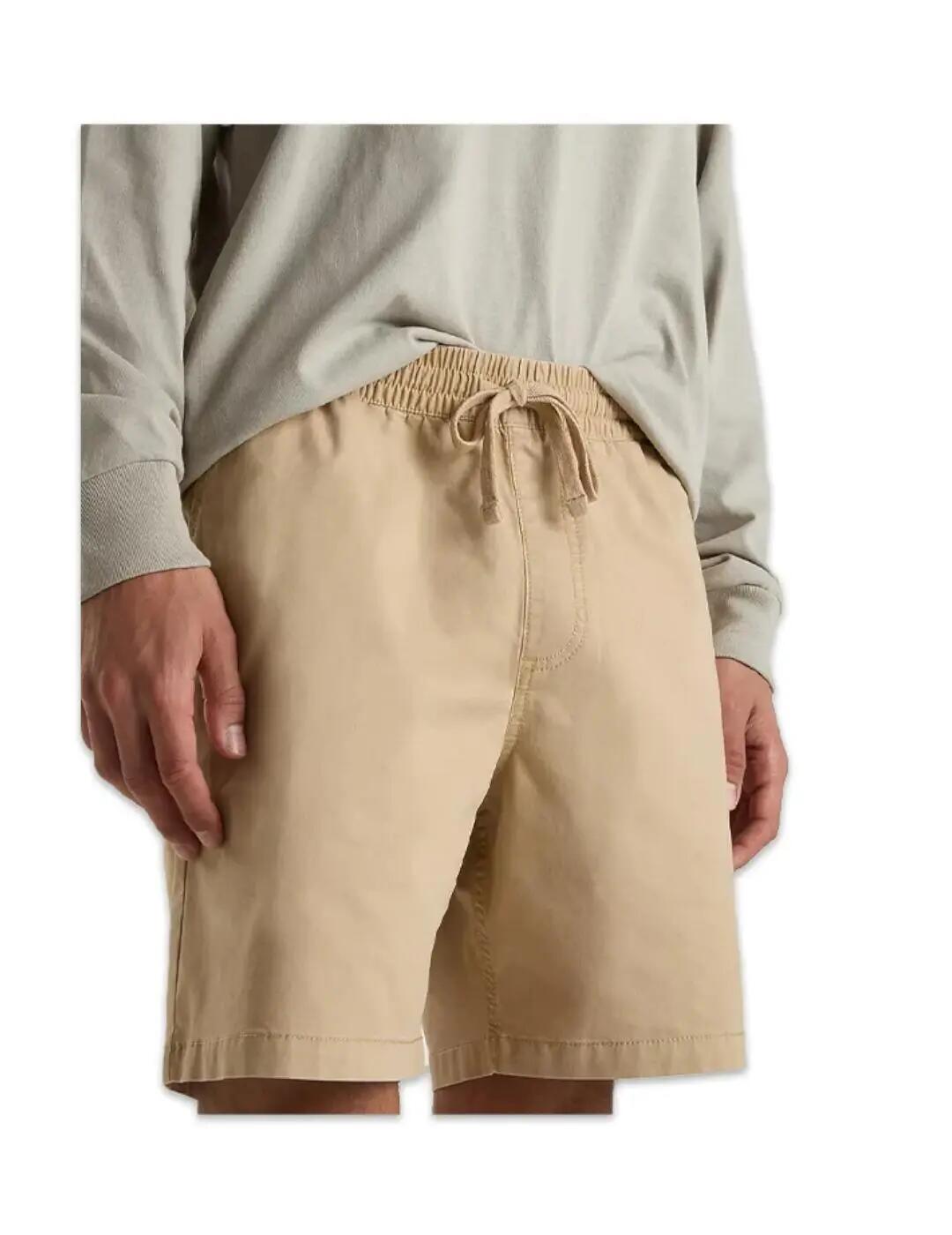 Bermudas y pantalones cortos para Hombre Vans Range relaxed elastic Beige 1/5