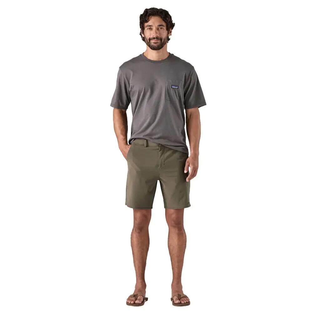 Bermudas Verdes Patagonia Men''s Hydropeak Hybrid Walk Shorts - 18 4/5