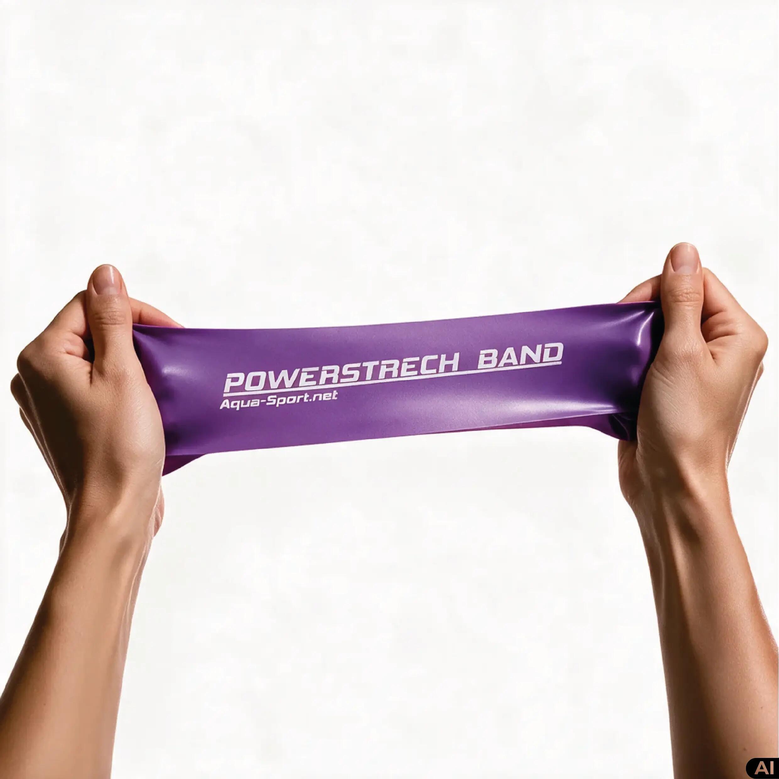 Zestaw 4 gum oporowych do ćwiczeń fitness Aqua-Sport Powerstrech Mini Band 8/9