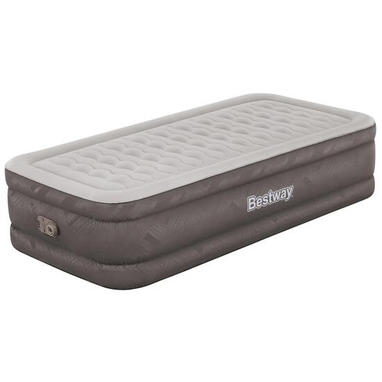 Materac dmuchany Bestway 69048 jednoosobowy łóżko 191x97x46 cm wbudowana pompka