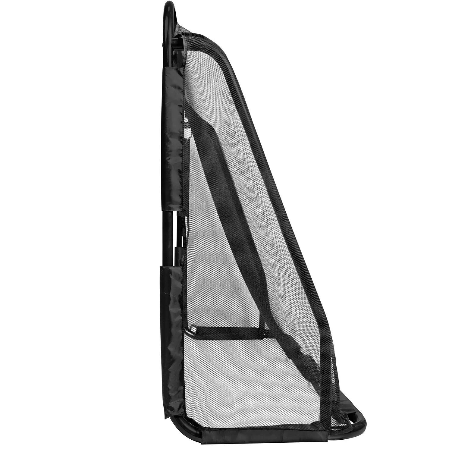 Porta calcio VirtuFit 220x170x85 cm metallo nero. 3/8