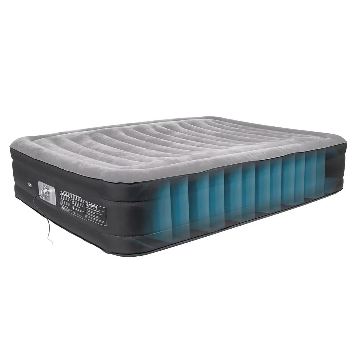 Materac dmuchany dwuosobowy Sveja Premium, z pompką i funkcją Smart Air Control 6/14
