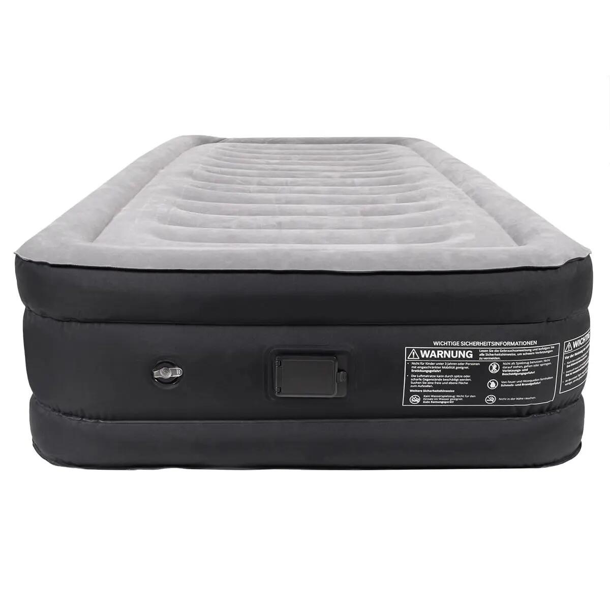 Materac dmuchany jednoosobowy Sveja Flex z osobną pompką USB, do 150 kg 13/14