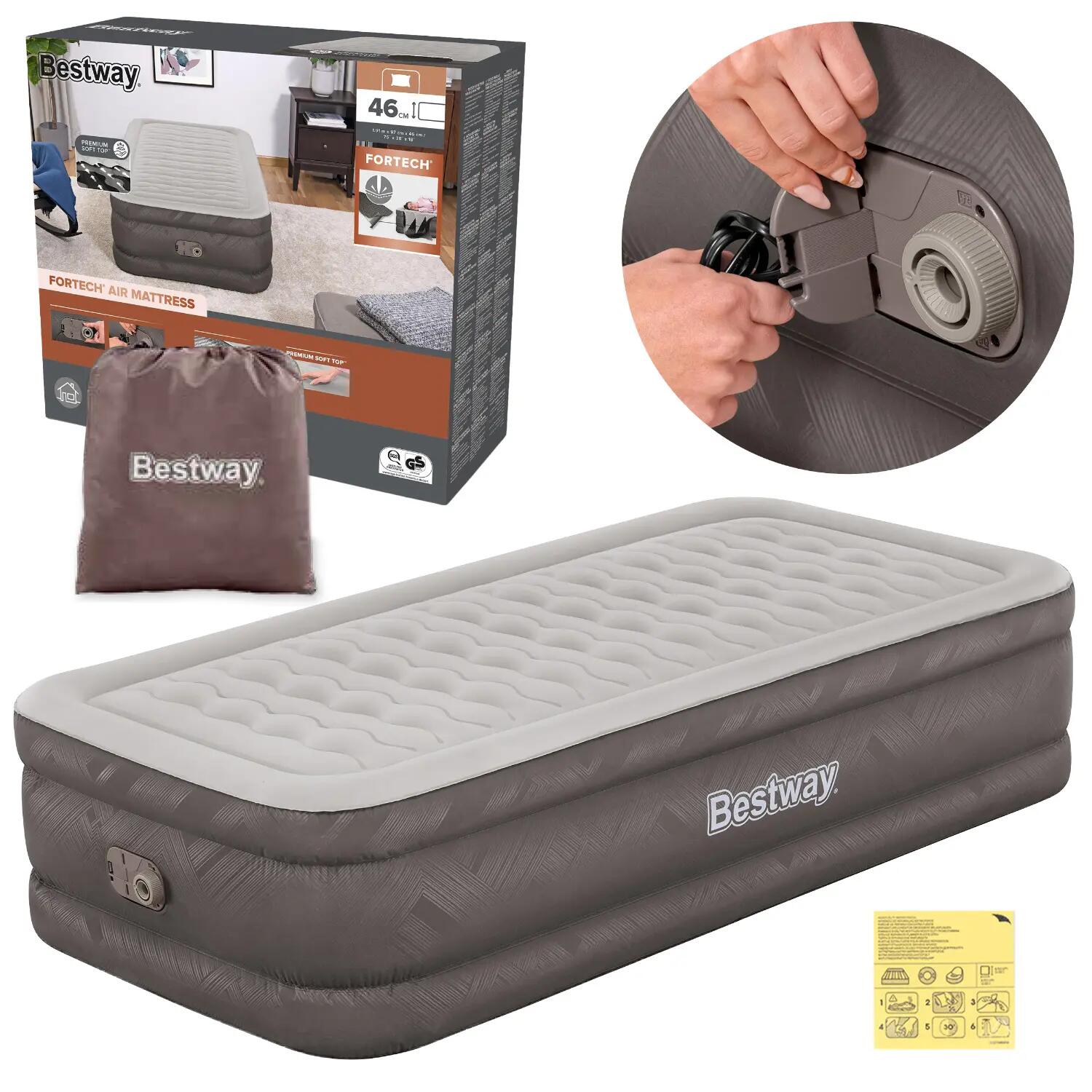 Bestway Pavillo Einzelluftbett Fortech 191 x 97 x 46 cm 2/9