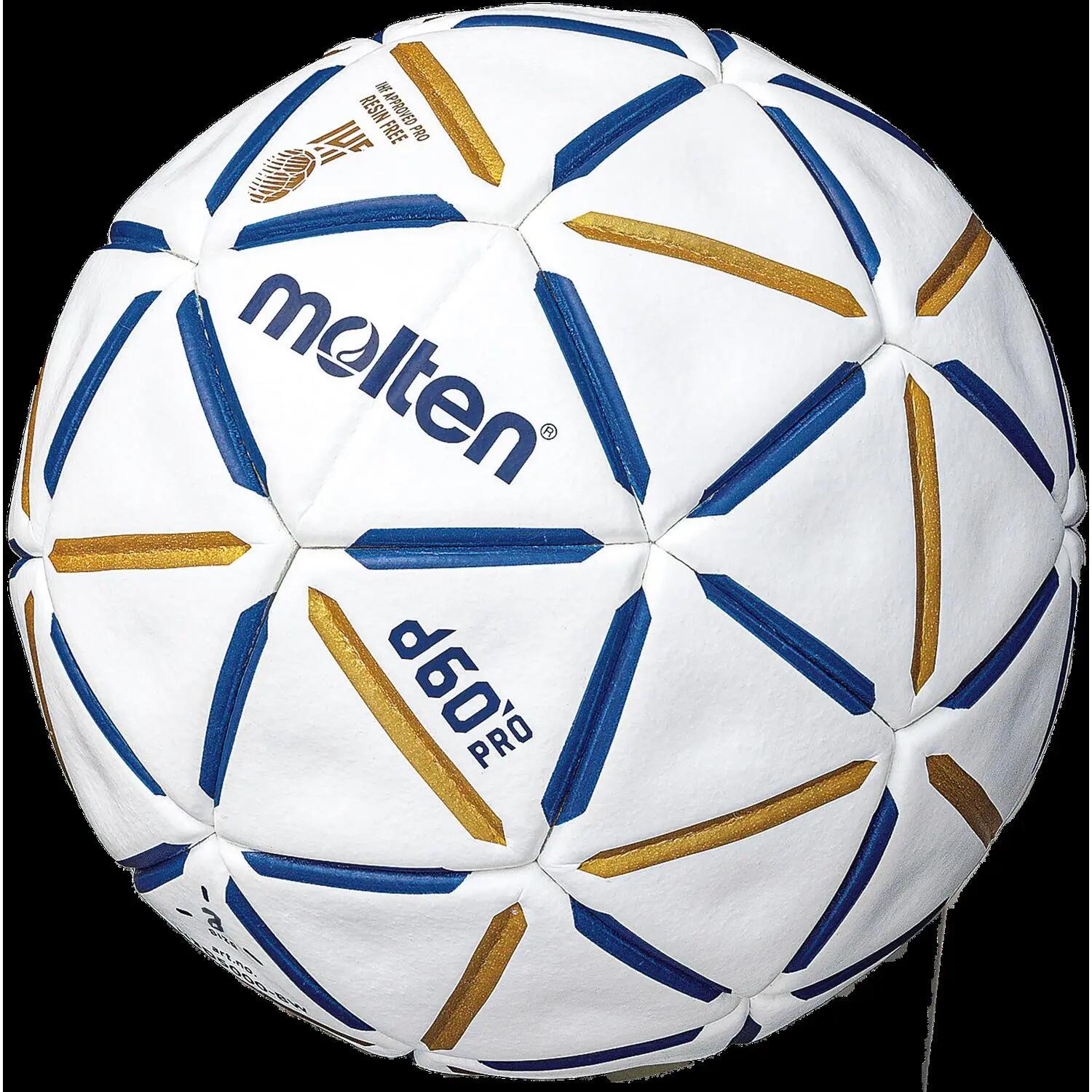 Ballon handball Molten d60 Pro Resin-Free bleu/blanc 5/6