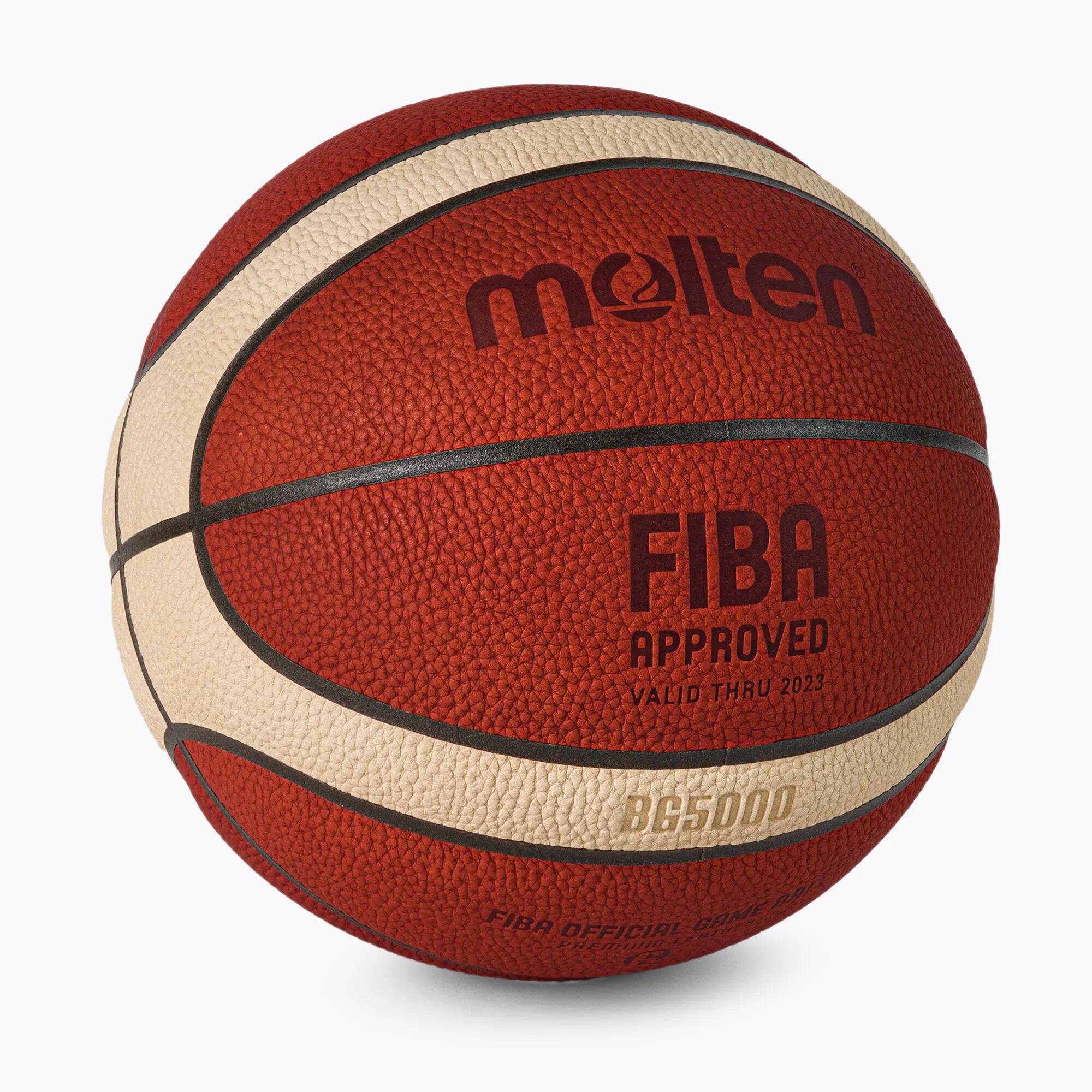 Ballon De Basket FIBA (Marron) Taille 6 2/8