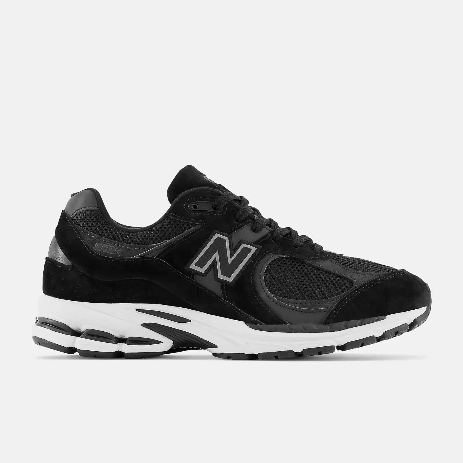 Sneakers New Balance 2002R zwart grijsmetaal 3/7