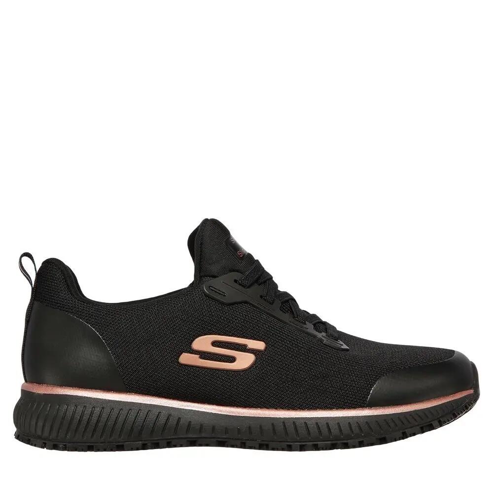 Baskets Trabajo FEMME Skechers Squad Sr NOIR antidérapante 1/7