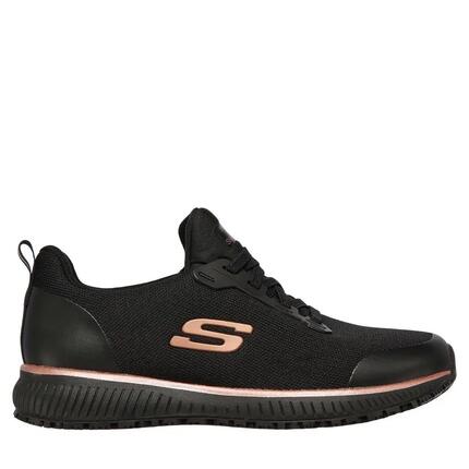 Zapatillas para Mujer Skechers Squad sr work Negro