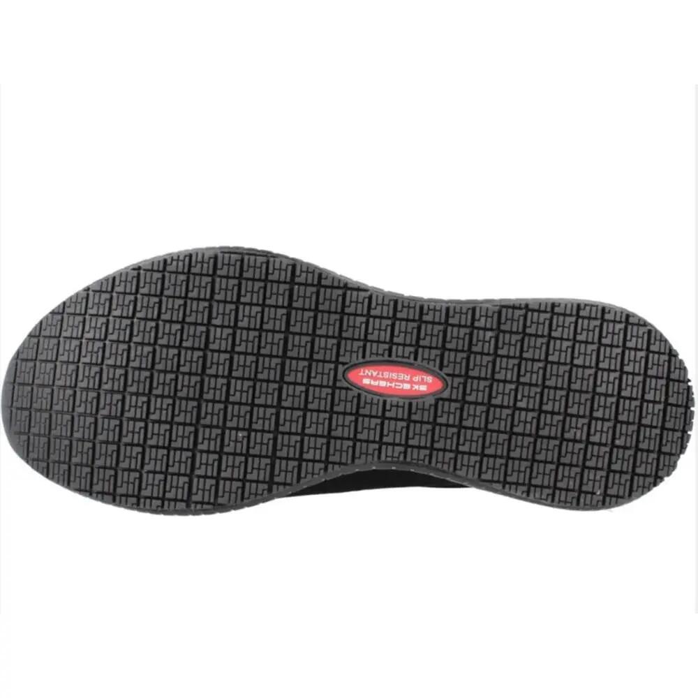 Baskets Trabajo FEMME Skechers Squad Sr NOIR antidérapante 3/7