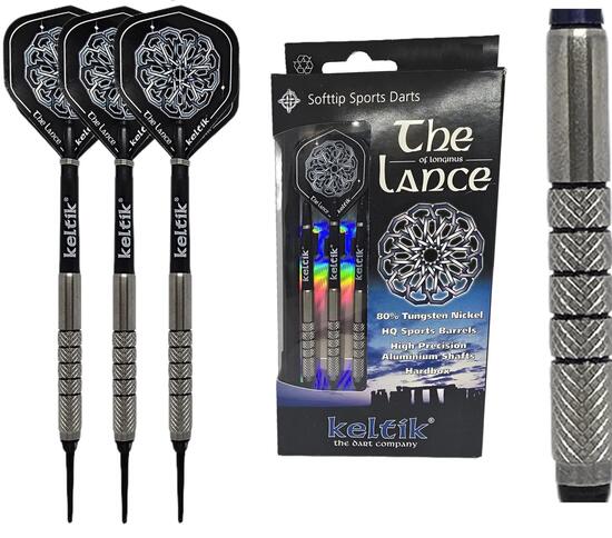 Rzutki Soft Tip Keltik The Lance 18 g – 80% Wolframu