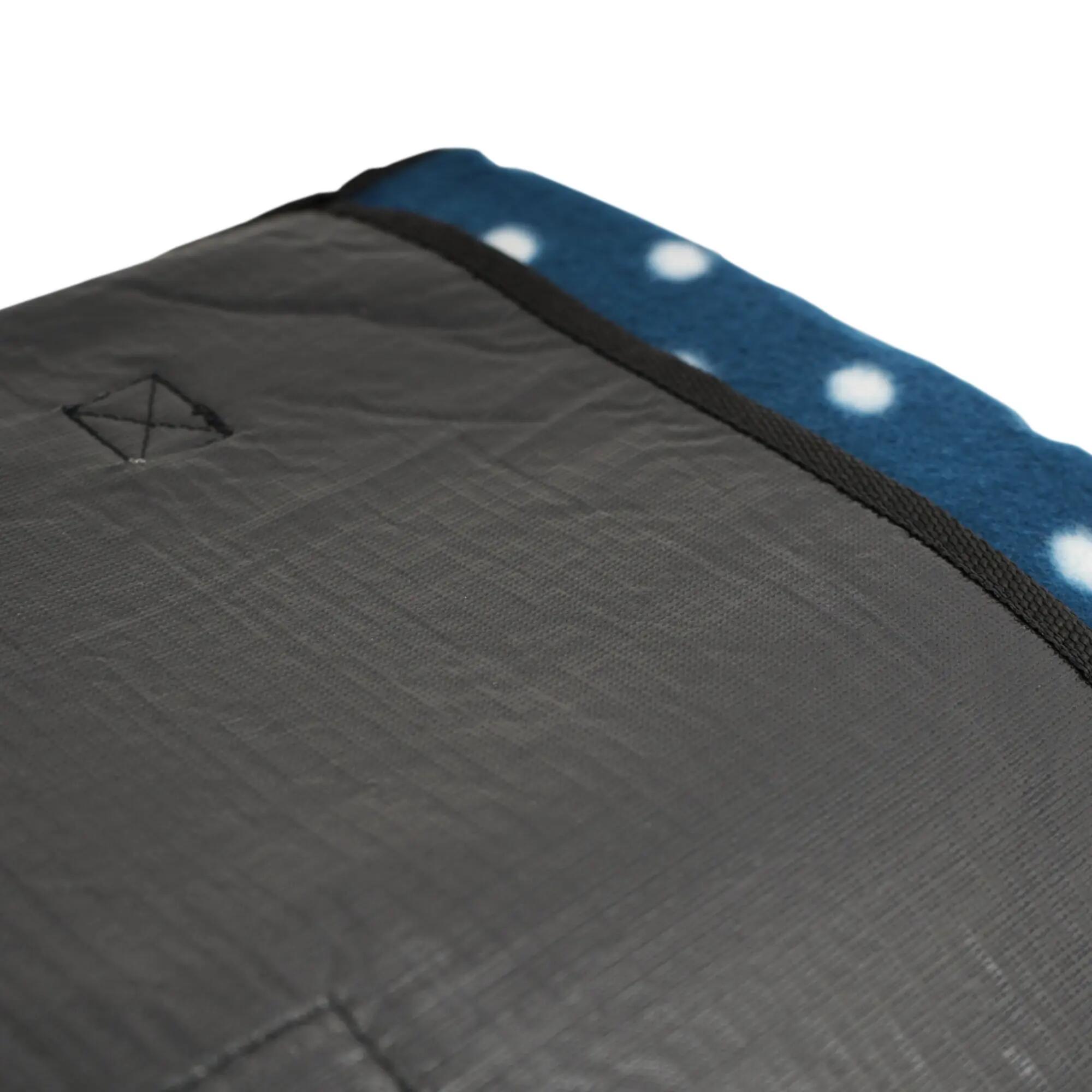 Picknickdecke 200x200 cm | blau | Muster: Punkte 6/6