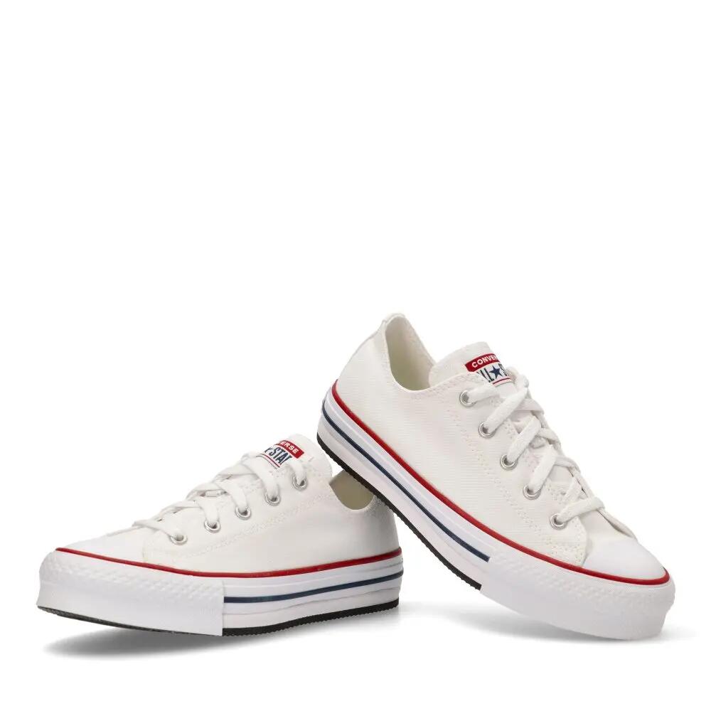 Zapatillas para Niña Converse  eva plaform Blanco 5/7
