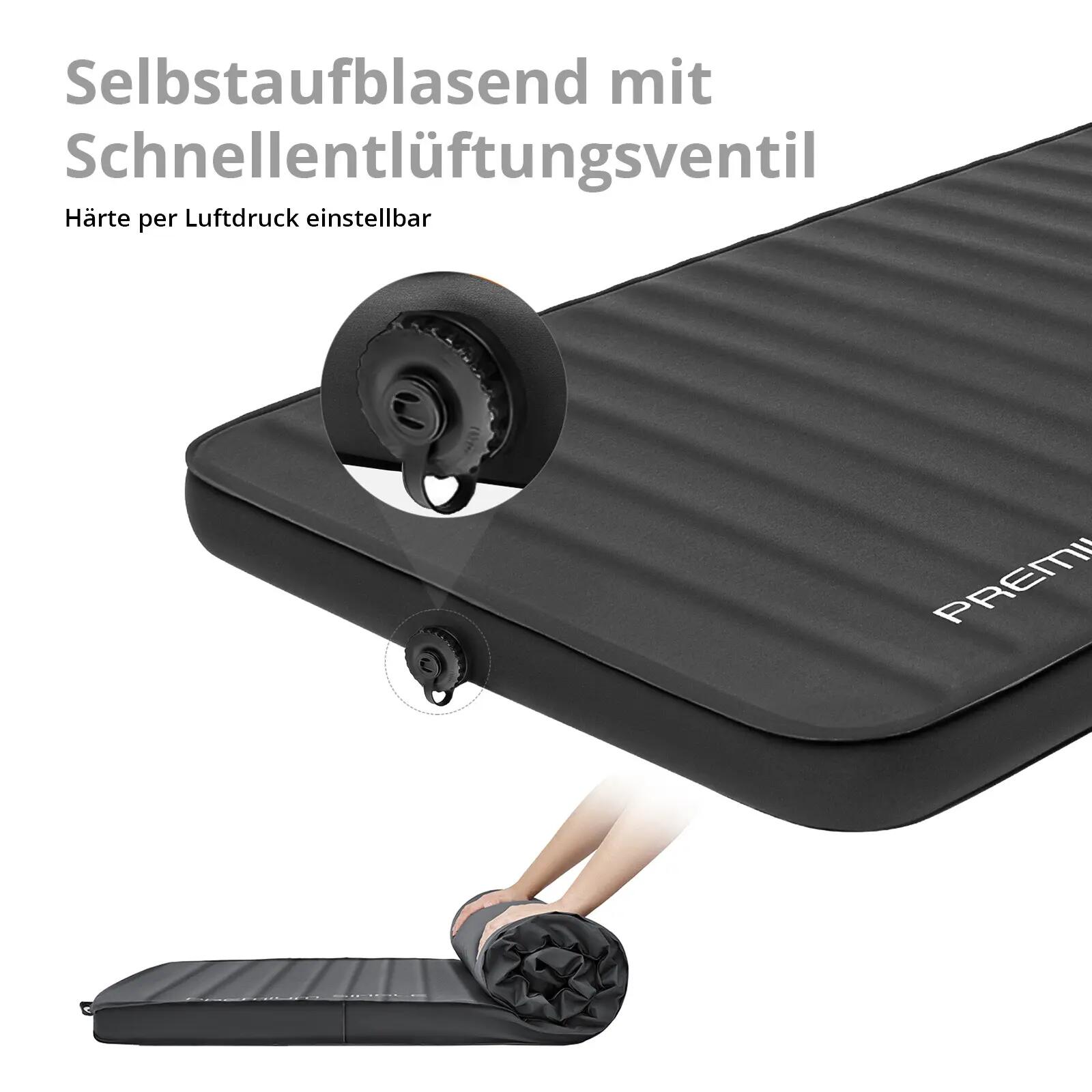 Luchtbed Premium Enkel Zelfopblazend Campingbed 7,5 cm 4/7