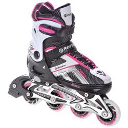 Patines ajustables Pulse Negro/Rosa