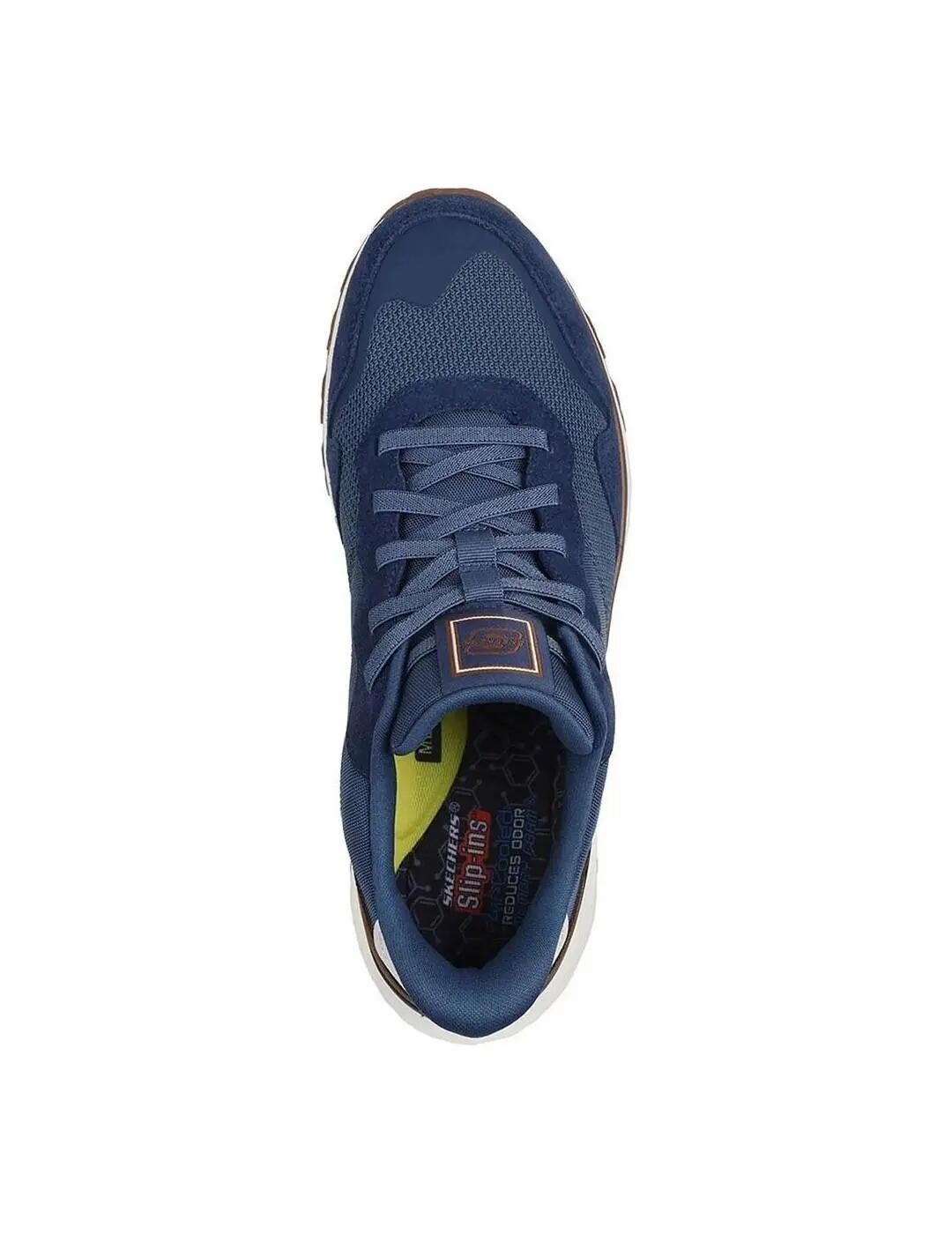 Chaussures pour hommes Skechers Slade ultra mercer Bleu 4/5
