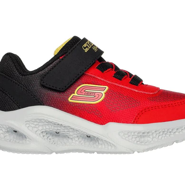 Skechers S-Lights Krendox Mesh Light-Up Baby Shoes