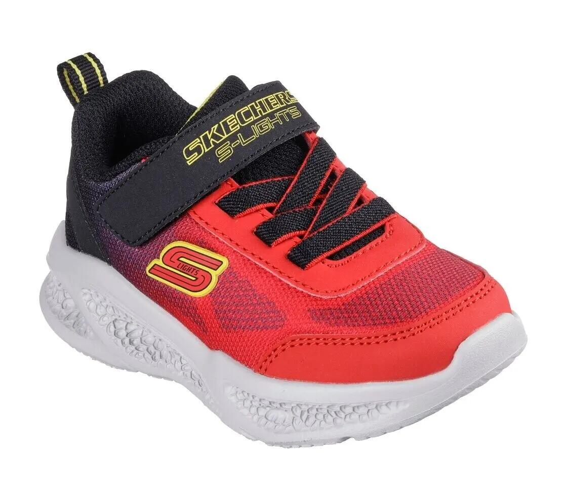 Chaussures bébé lumineuses Skechers S-Lights Krendox mesh 2/5