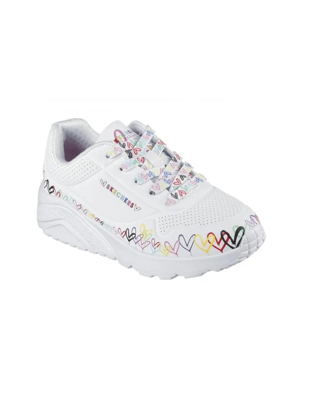 Chaussures pour enfant Skechers Uno lite Multicolore. 2/4