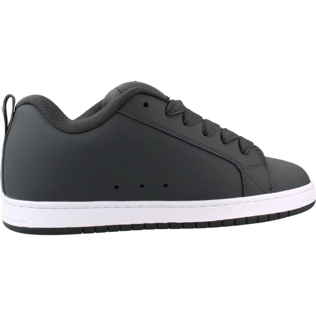 Leren schoenen COURT GRAFFIK Grau Heren 4/5