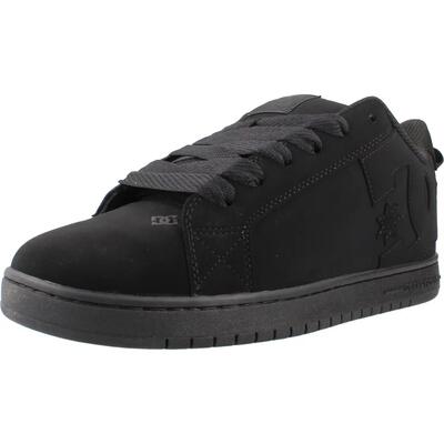 Leren schoenen court graffik schwarz heren