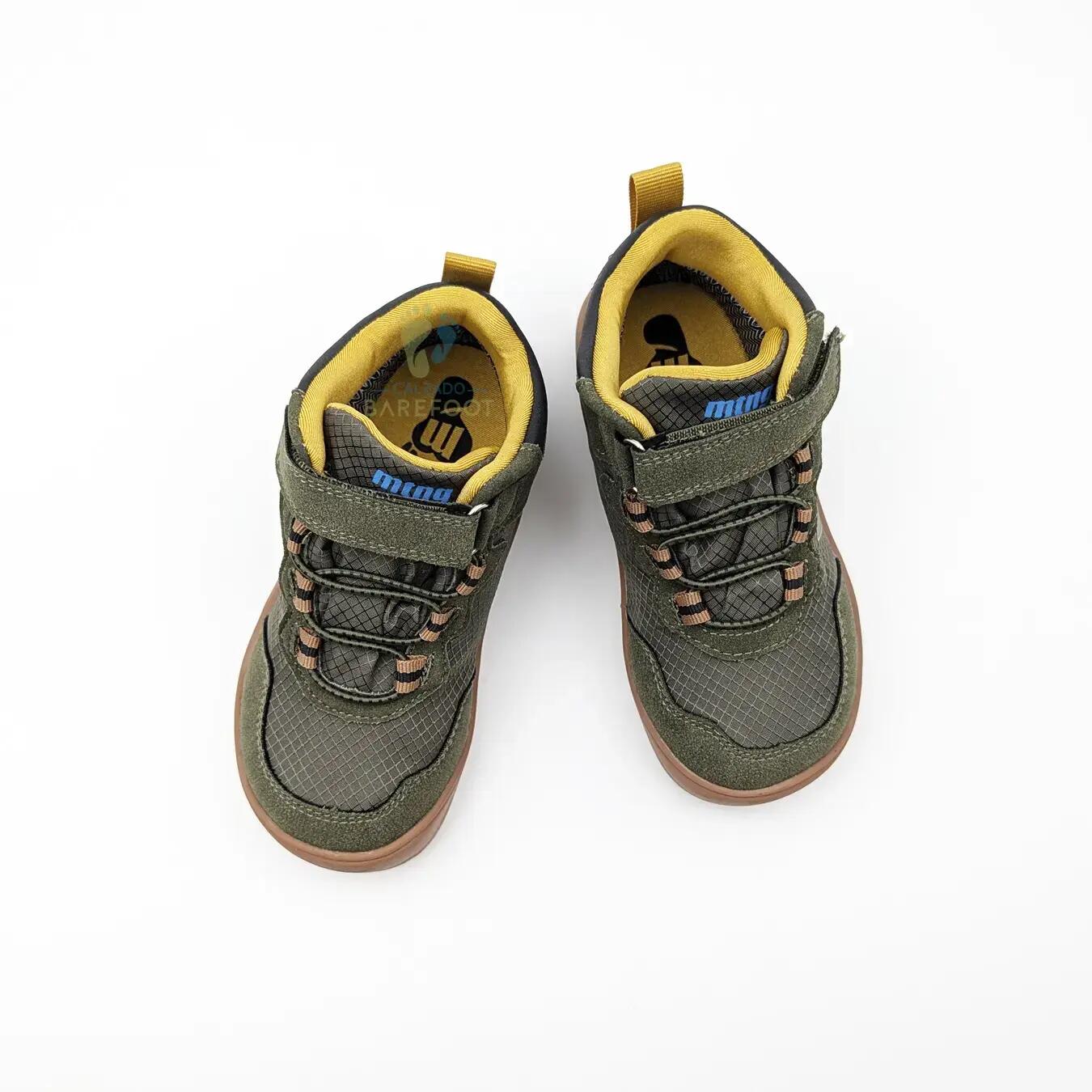 botas de tornozelo menino barefoot mtng free rivery verde 6/7
