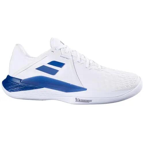 scarpe - tennis - uomo - stabili, resistenti, Propulse Fury 3 Clay - bianco/blu 2/3