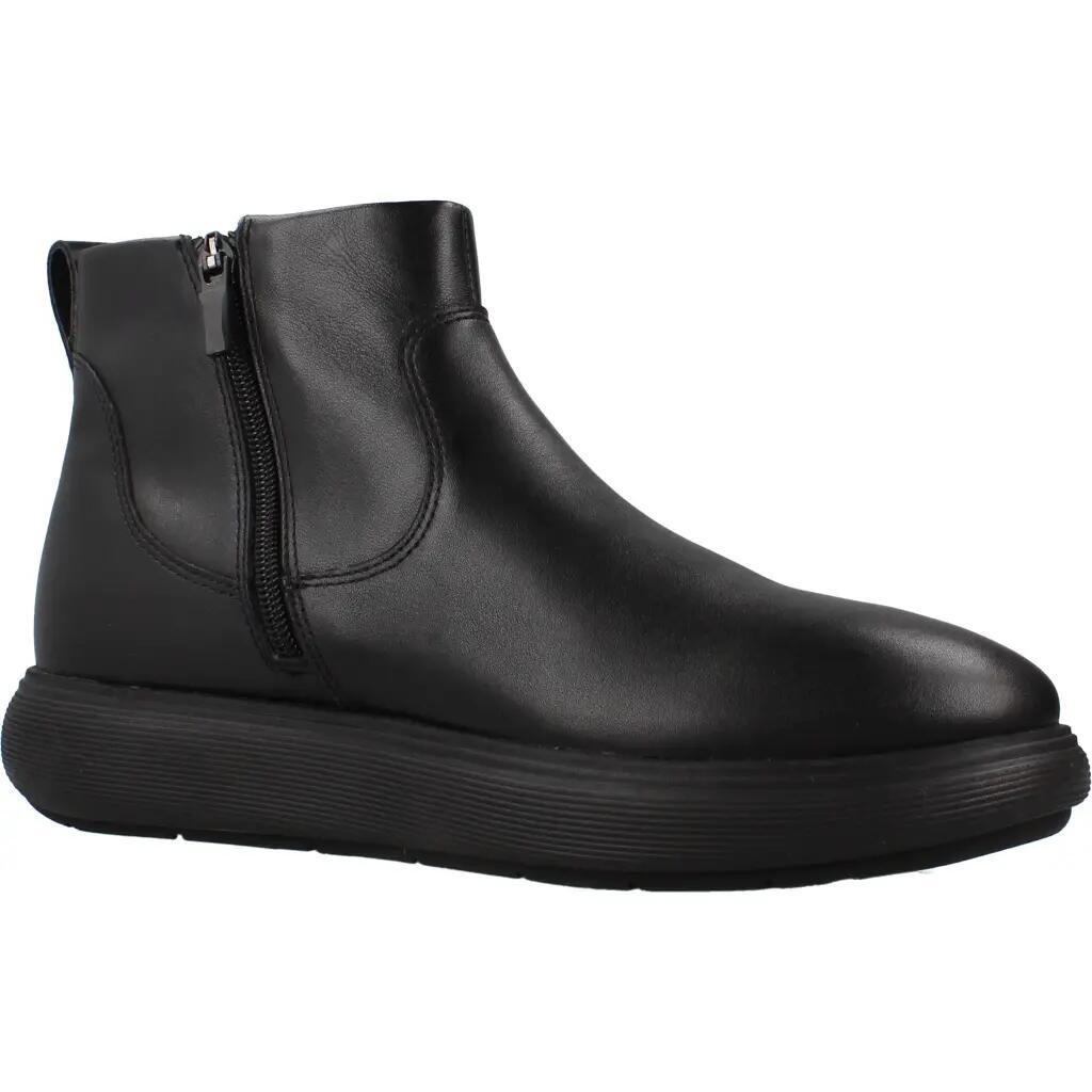 FitFlop IQ-Comff Leather Zip Ankle Boots  GEHEEL ZWART 40 5/7