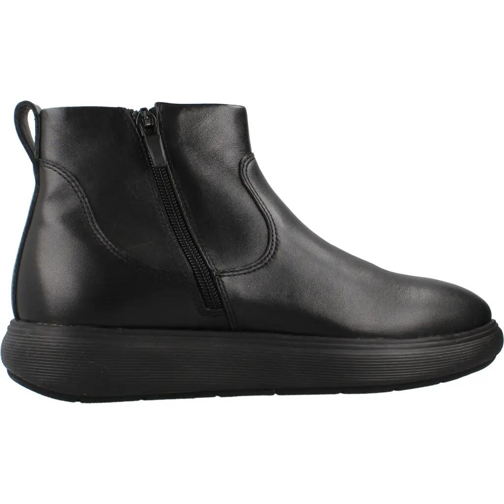FitFlop IQ-Comff Leather Zip Ankle Boots  GEHEEL ZWART 36 4/7