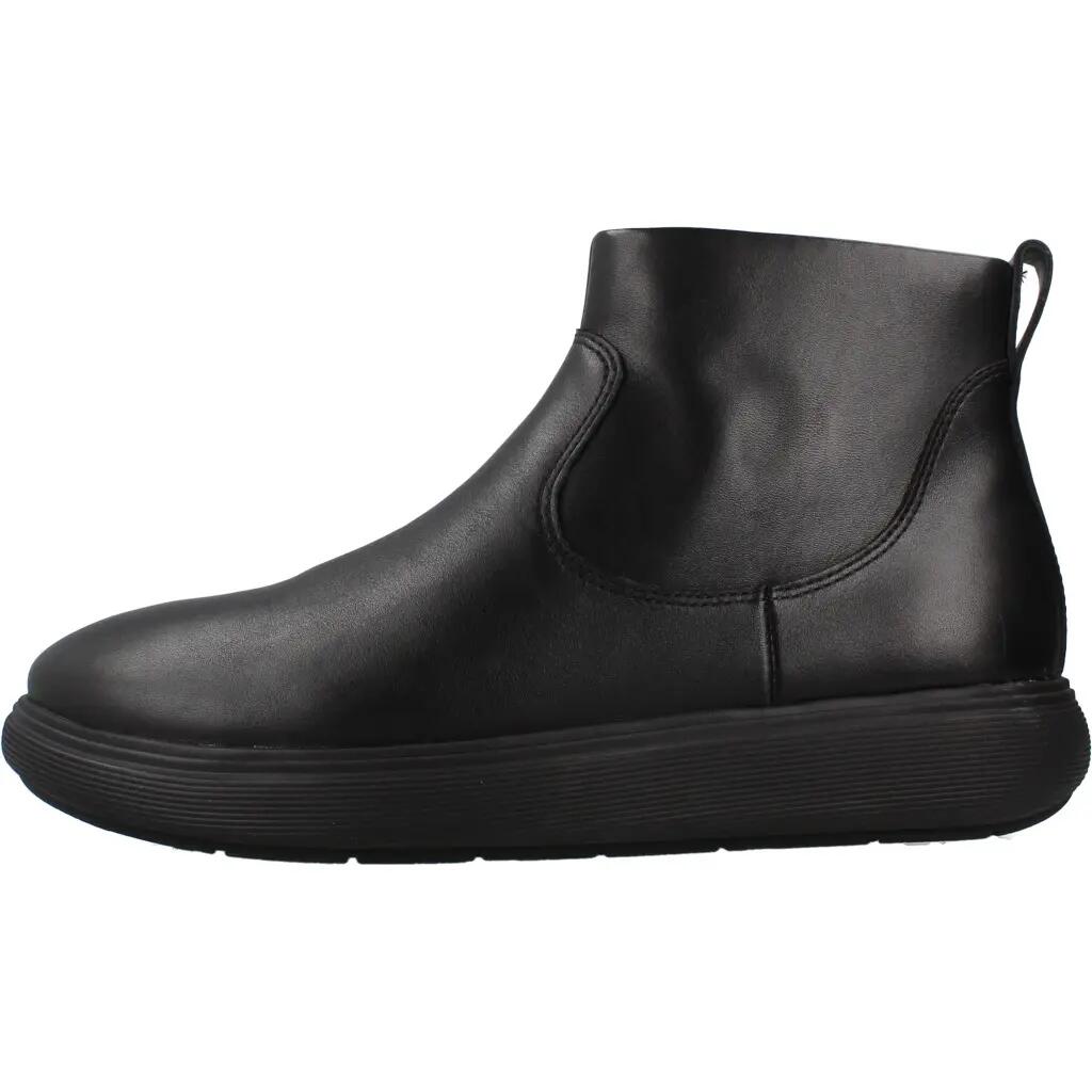 FitFlop IQ-Comff Leather Zip Ankle Boots  GEHEEL ZWART 36 2/7
