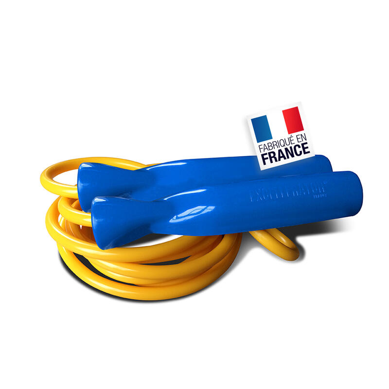 Corde à Sauter longueur 2.55M Jaune