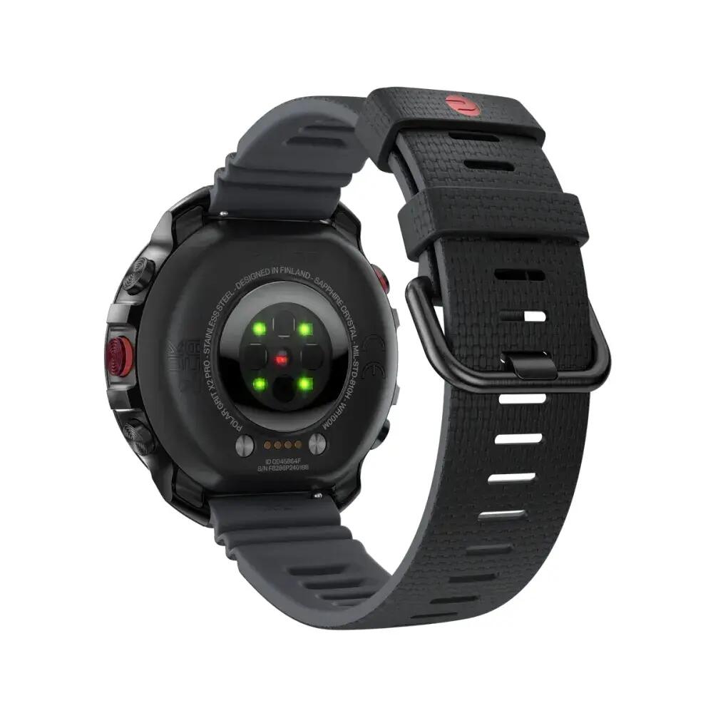 Montre GPS Polar Grit X2 Pro multisport Noir, AMOLED saphir 4/7